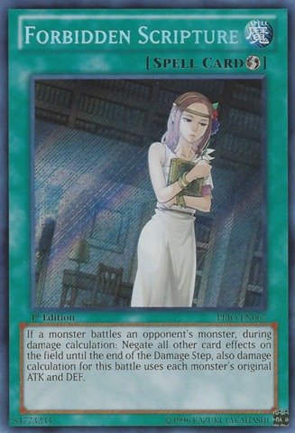Yu-Gi-Oh! - Forbidden Scripture (PRIO-EN067) - Primal Origin - 1st Edition - Secret Rare