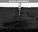 LuxUrux Bathroom Rugs Sets 2 Piece: Quick Dry, Soft Plush Anti-Slip, Super Absorbent. Includes Rectangular (31x20 inches) & U-Shaped Toilet Mat (20x20 inches) | Black