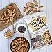 Popchips Nutter Puffs Peanut Butter & Chocolate 4 oz Bags (Pack Of 5)