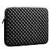 Laptop Sleeve, Evecase 11.6~12.5 inch Laptop/Chromebook/Ultrabook Notebook PC Diamond Foam Splash & Shock Resistant Neoprene Sleeve Case Travel Bag, Black