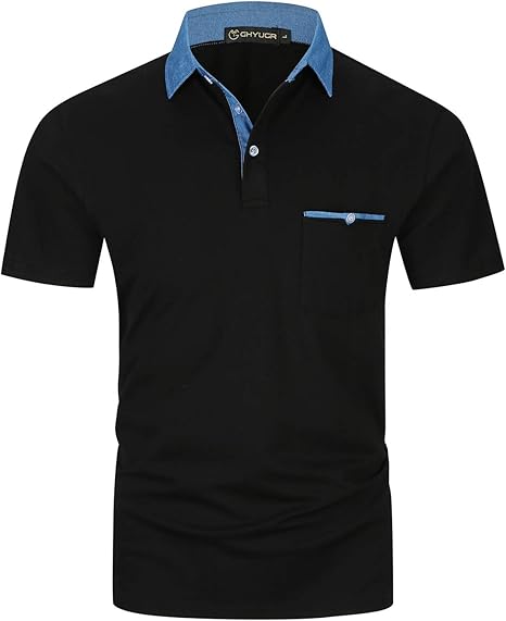 polo shirts denim