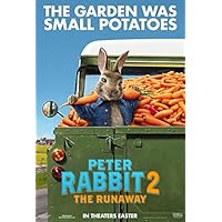 hotprint Peter Rabbit 2 The Runaway - Movie Poster Wall Decor - 18 by 28 inches. (NOT A DVD)