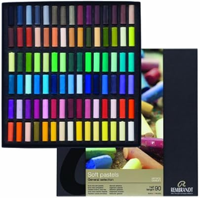 Rembrandt Soft Pastels 90 Half Stick General Set Amazon Com Au Kitchen