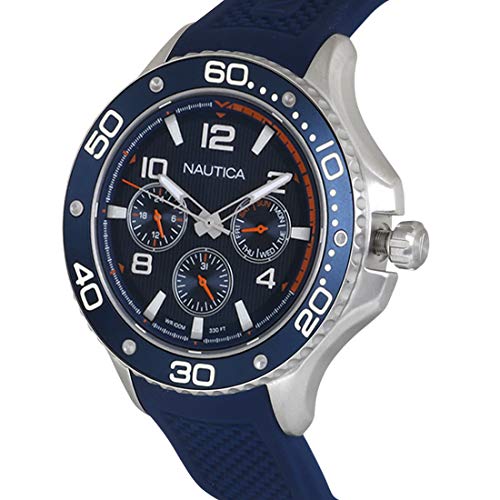 Nautica Reloj Analogico para Hombre de Cuarzo con Correa en Silicona NAPP25002 - Imagen 4
