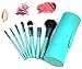 ZOREYA Exclusive Makeup Brush Set Includes 7 Professional Makeup Brushes With Premium Synthetic Fiber And Free Luxury Case As Good As MAC Or Sigma Just Better Price