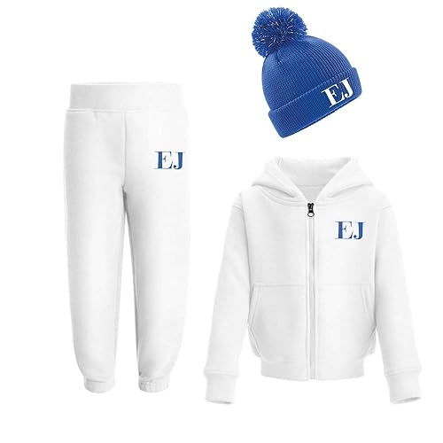 baby tracksuit with initials
