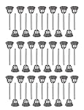 50Pcs 15mm Stainless Steel Cup Wire Wheel Brush