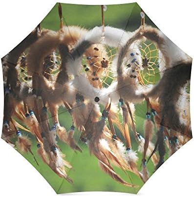 Novelty Gifts Dream Catcher Dreamcather Tribal 100% Fabric And Aluminium High-Quality Foldable Umbrella