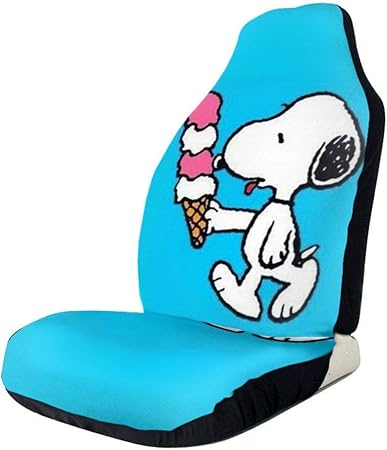 Amazon スヌーピー スヌーピー シートカバー カーシートカバー 汚染防止 通気性 車用 カー用品 普通車 ユニバーサ シートカバー 車 バイク