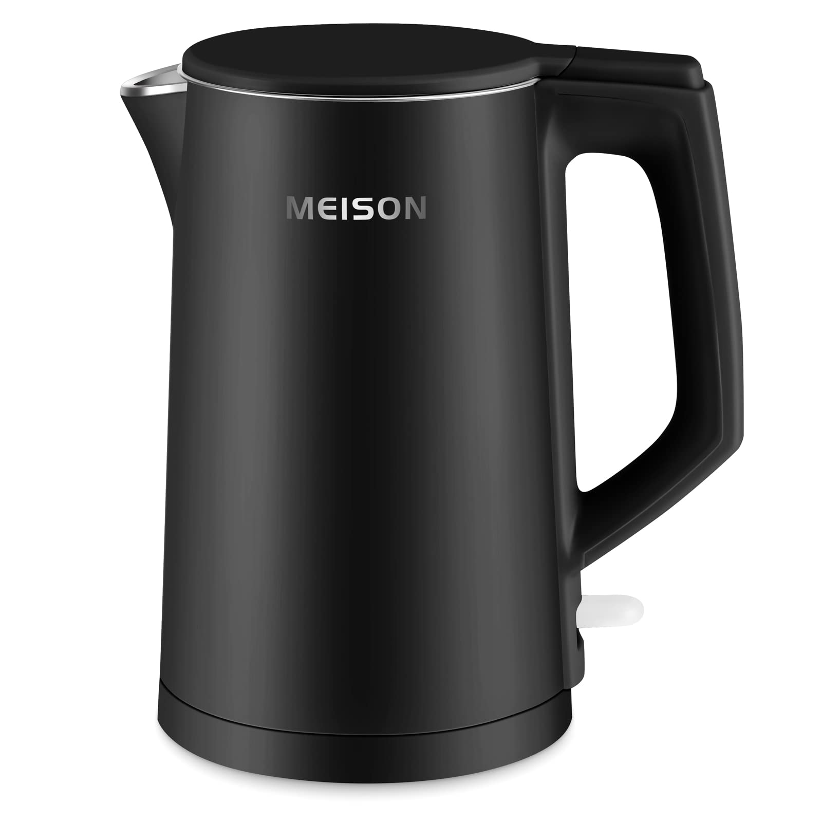 Photo 1 of *UNTESTED*
MEISON Electric Kettle, 1.7 L Double Wall Food Grade Stainless Steel Interior Water Boiler, Coffee Pot & Tea Kettle, Auto Shut-Off and Boil-Dry Protection, 1200W, 2 Year Warranty(Black)