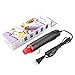 Mini Heat Gun for Crafts innhom Hot Air Gun Embossing Heat Tool Heat Shrink Gun for Electronics Shrink Wrap Crafts, 110V 300W, 1 Year Warranty