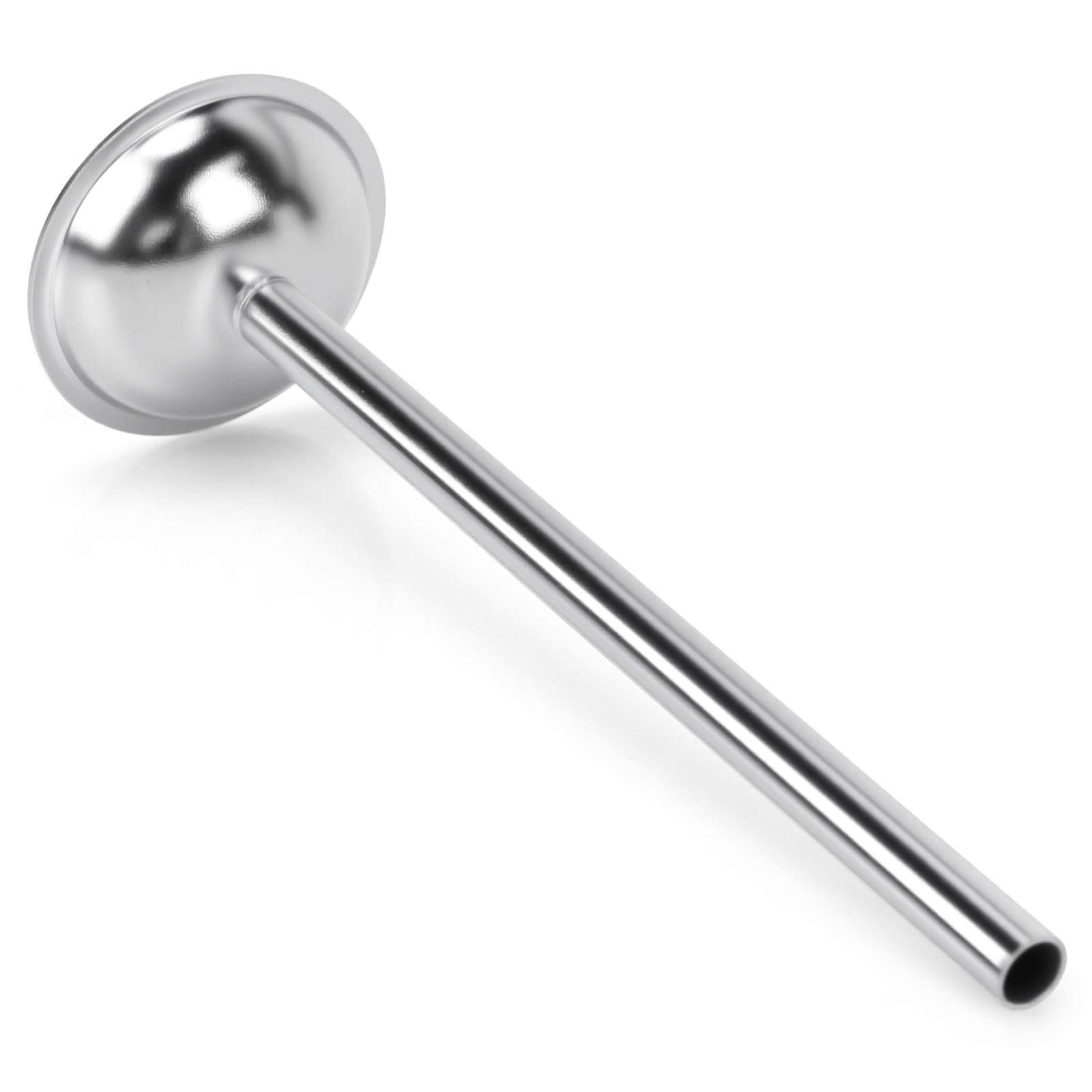 Photo 1 of 10mm Stainless Steel Sausage Stuffing Tubes, Stuffing Funnels for #5 Sausage Stuffers, 10mm Stuffing Horn For Manual/Electric Meat Sausage Stuffer