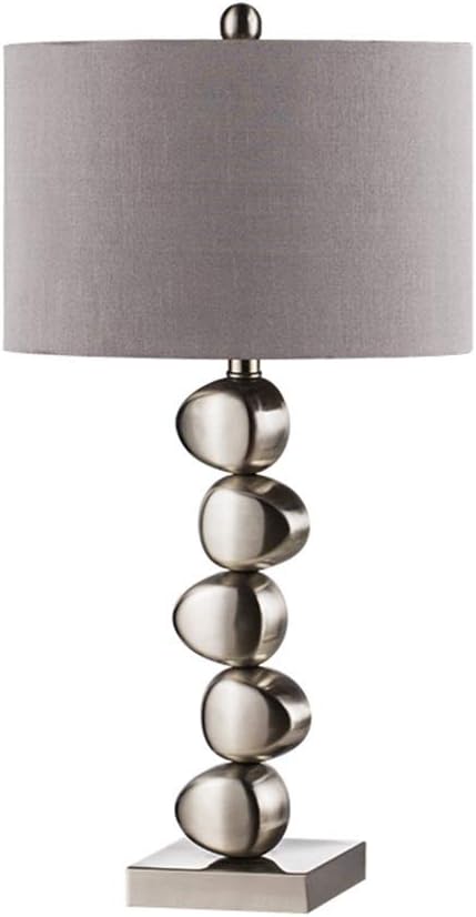 silver reading lamp