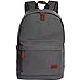 ibagbar Unisex Classic Canvas Backpack School Bag Travel Rucksack 15.6-inch Laptop Daypack