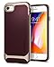 Spigen Neo Hybrid Designed for iPhone SE 2022 Case/iPhone SE 3 Case 2022 / iPhone SE 2020 Case/iPhone 8 Case/iPhone 7 Case - Burgundy