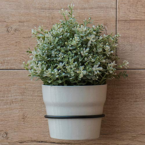 ORZ 4 inch Flower Pot Holder Ring, Set of 3 Pot Wall Mounted Metal