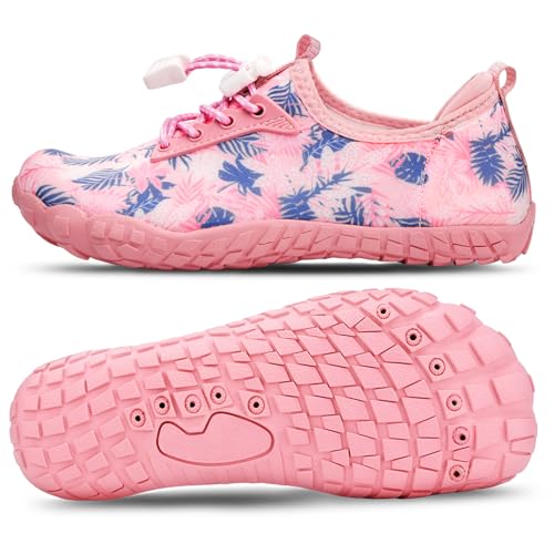 ATHMILE Kids Water Shoes Boys Girls Water Shoes Barefoot Summer Shoes at Amazon