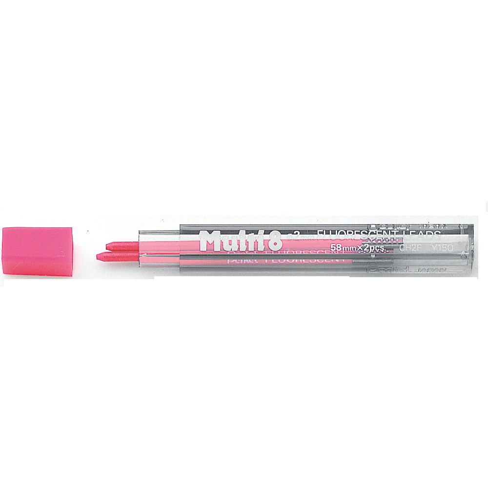 Pentel Multi8 Lead, Fluorescent Pink (CH2F-P)