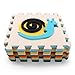 Meiqicool Baby Crawling Mat Puzzle Play Foam Tiles Non Toxic Playmat Floor Mats for Tummy Time,P010G