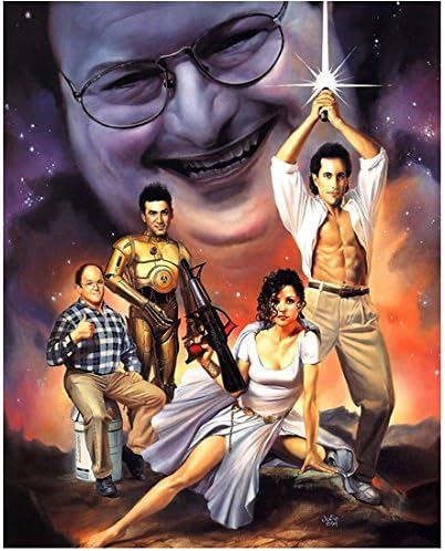 Seinfeld Tv Series 1989 1998 8 Inch By 10 Inch Photograph Cast Full Body Comic Star Wars Kn At Amazon S Entertainment Collectibles Store