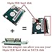 QNINE 2.5 Inch IDE to SATA Adapter, Convert Laptop 44 Pin Male IDE PATA HDD Hard Disk Drive SSD to a Serial ATA Port