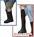 TREDS 17” Rubber Concrete Boot, Pull-On Overboot for Construction, Mud & Snow, Size M (7.5-8.5), Black