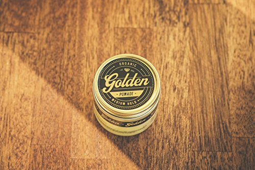 6.7 Oz Organic & Natural Hair Pomade Wax & Oil Base - Handcrafted with love in Denmark by Us - Perfect Shine effect for long and short hair - Medium and Flexible Hold - UNISEX -Organic