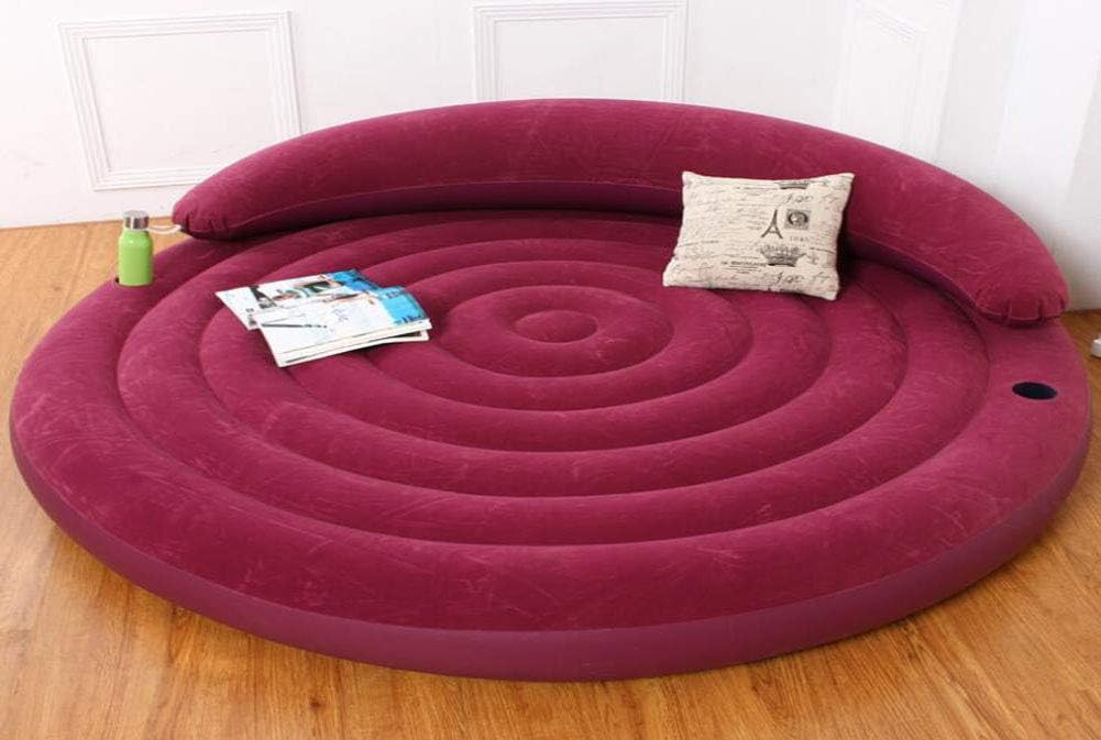 round inflatable bed
