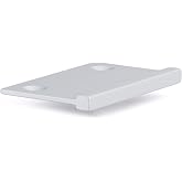 Richelieu Hardware BP46037010 2-inch (50 mm) Center-to-Center Aluminum Modern Cabinet and Drawer Edge Pull Handle for Kitchen, Bathroom, and Furniture
