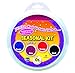 READY 2 LEARN Jumbo Circular Washable Stamp Pads - Seasonal - Set of 4 - Purple, Pink, Orange and Black - 5.75