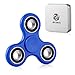 JBYAMUS Fidget Spinner Toy Ceramic Bearings Stress Reducer Perfect For ADD, ADHD, Anxiety Hand Spinner EDC Focus Toy for Kids & Adults (Blue)