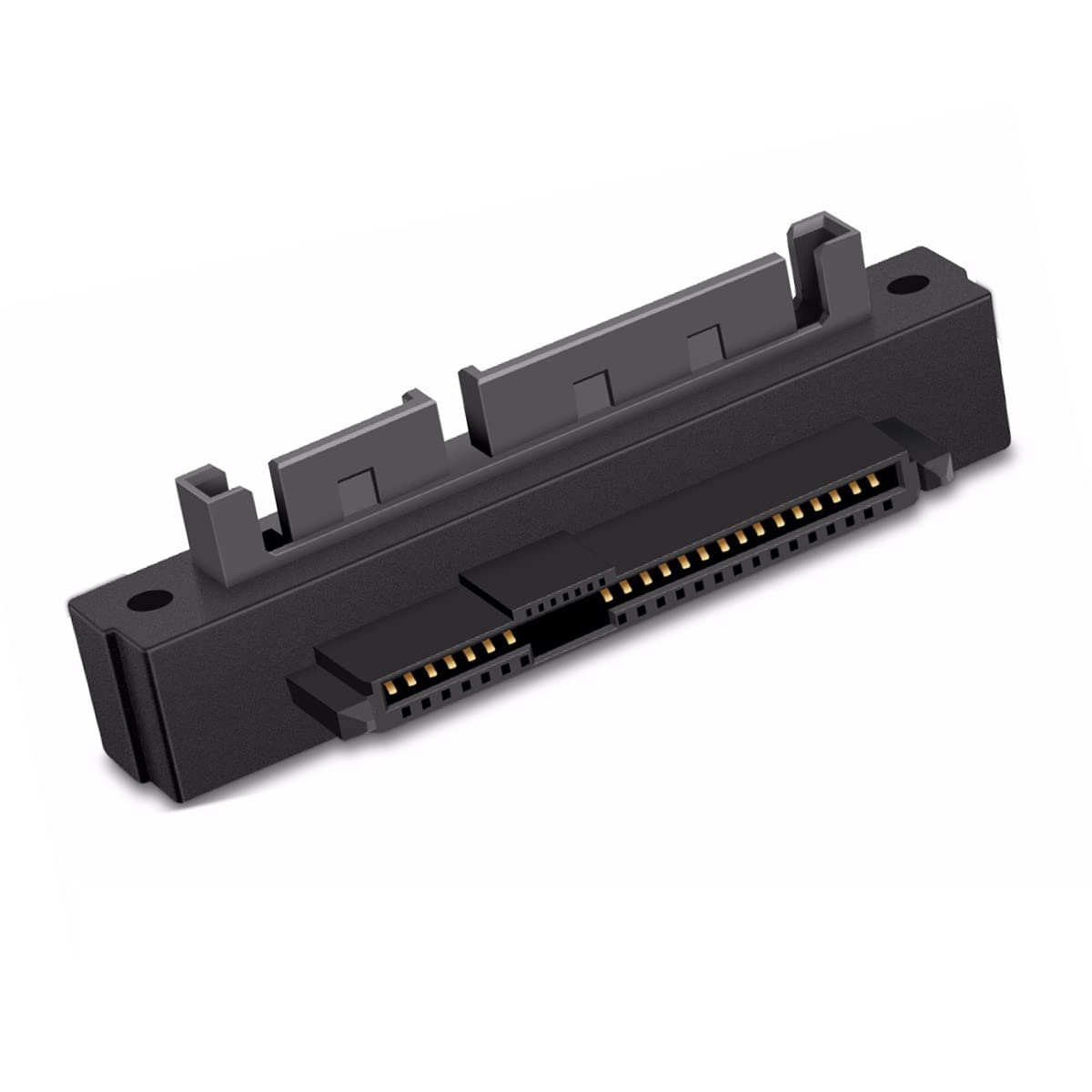 CY SAS Adapter SFF-8482 SAS 29 Pin to SATA 22Pin Hard Disk Drive Raid Extension Adapter 90 Degree Angled