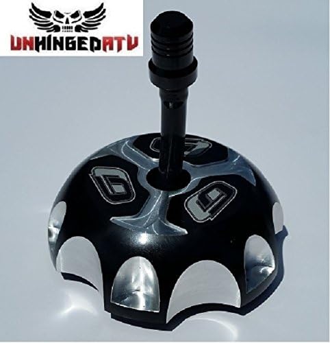 Honda XR600 XR650R and XR650L Goldspeed Billet Gas Cap BLACK Unhinged ATV