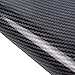 Xotic Tech Carbon Fiber Black ABS Gear Shift Panel Console Water Cup Holder Cover Trim, Compatible with Toyota Camry XLE/XSE 2018 2019 2020 2021 2022 2023 2024 with Seat Heater Buttons