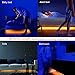 Led Light Strip VILSOM Motion Activated Bed Light Bedside Led Sensor Strip Light Led Strip Sensor Night Light with PIR Sensor for Closet,Kitchen Cabinets,Bedroom, Kids and Elder's Room(Single sensor)