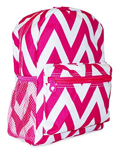 Ever Moda Mini Backpack Collections (Pink Chevron)