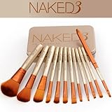 Makeup Brushes Set - Professional Bamboo Handle Kabuki Makeup Brush Foundation Blending Blush Powder Brush Cosmetics Brushes Set with Box