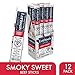 Lorissa’s Kitchen Grass-Fed Beef Sticks, Smoky Sweet, 1 oz., Pack of 12 - Made with Premium Grass-Fed Beef, Keto Friendly Snacks, Gluten Free, No Added Nitrites or Nitrates (Packaging May Vary)