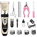 Sminiker Professional Rechargeable Cordless Dogs Cats Horse Grooming Clippers - Professional Pet Hair Clippers with Comb Guides for Dogs Cats Horses and Other House Animals Pet Grooming Kit primary