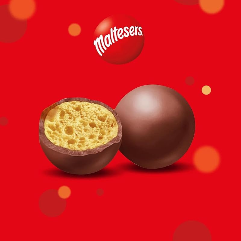 Snack en Bolitas de Leche Malteada recubiertas de Chocolate con Leche, 300g