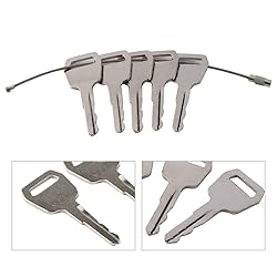 FSFY Ignition Starter Switch Key, 5PCS Ignition Key