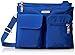 Baggallini Everything Crossbody Bag – Slim and Sleek, Lightweight, Multi-Pocketed Travel Bag with Removable Wristlet