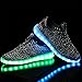 PENGCHENG Men's Women's 7 Colors LED Shoes Fashion Sneakers Sports Shoes