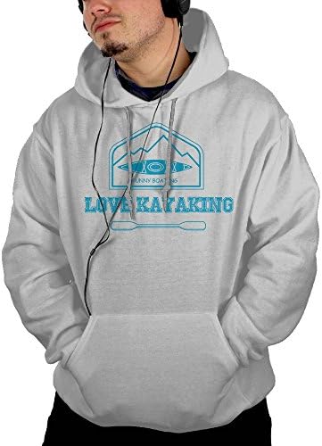 NHTRGB Love Kayaking Canoeing Funny Boating Men's Funny Designer First Quality Cool Sweatshirts