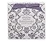 Elodie Essentials English Lavender Scented Sachets, Set of 4 Large Gift Boxed Sachets for Drawers and Closets, Royal Damask (English Lavender)