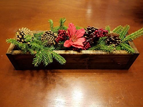 Rustic Reclaimed Wood Centerpiece Box, Planter Box, Wedding Centerpiece