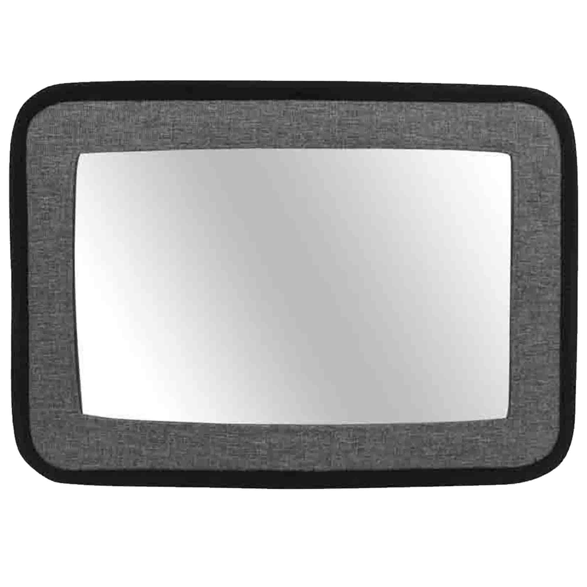 Bebe Style Baby Car Mirror for Back Seat with Car Headrest Tablet Holder for Kids, Wide Crystal Clear View Car Seat Mirror, Child Monitoring or Entertainment During Travel, 1-Pack