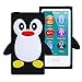 iPod Nano 7 Case, iPod Nano 8 Case, FiveBox 3D Penguin Soft Silicone Rubber Skin Shell Case Cover for Apple iPod Nano 7th 8th Generation 7G 16GB(Black)