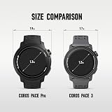 COROS PACE Pro GPS Sport Watch 1.3-inch AMOLED 20 Day Battery Black view 9