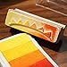 24 Shades of Colors Rainbow Ink Pad Sets Crafts Bright Rubber Stamp Washable for Stamping Teachers Kids Baby Prints Safe Fingerprints